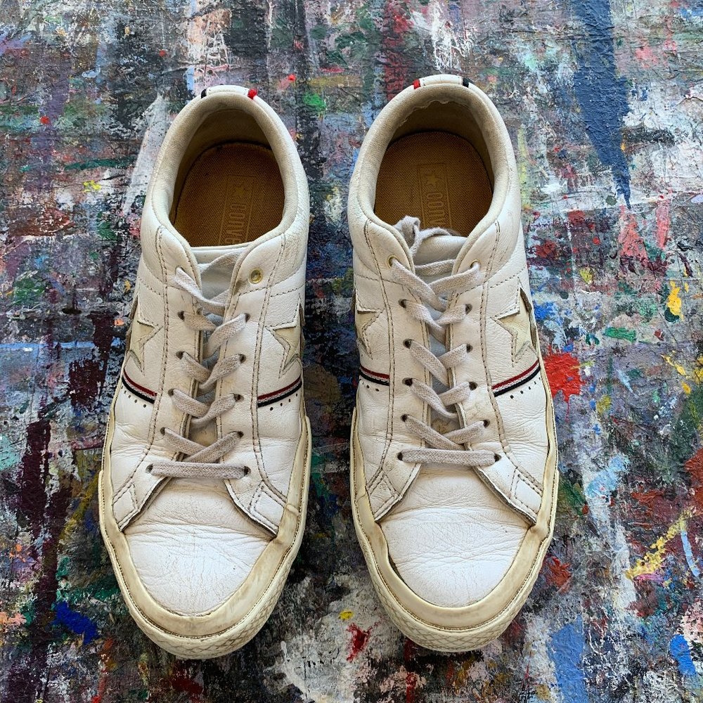 Leather Converse All Stars